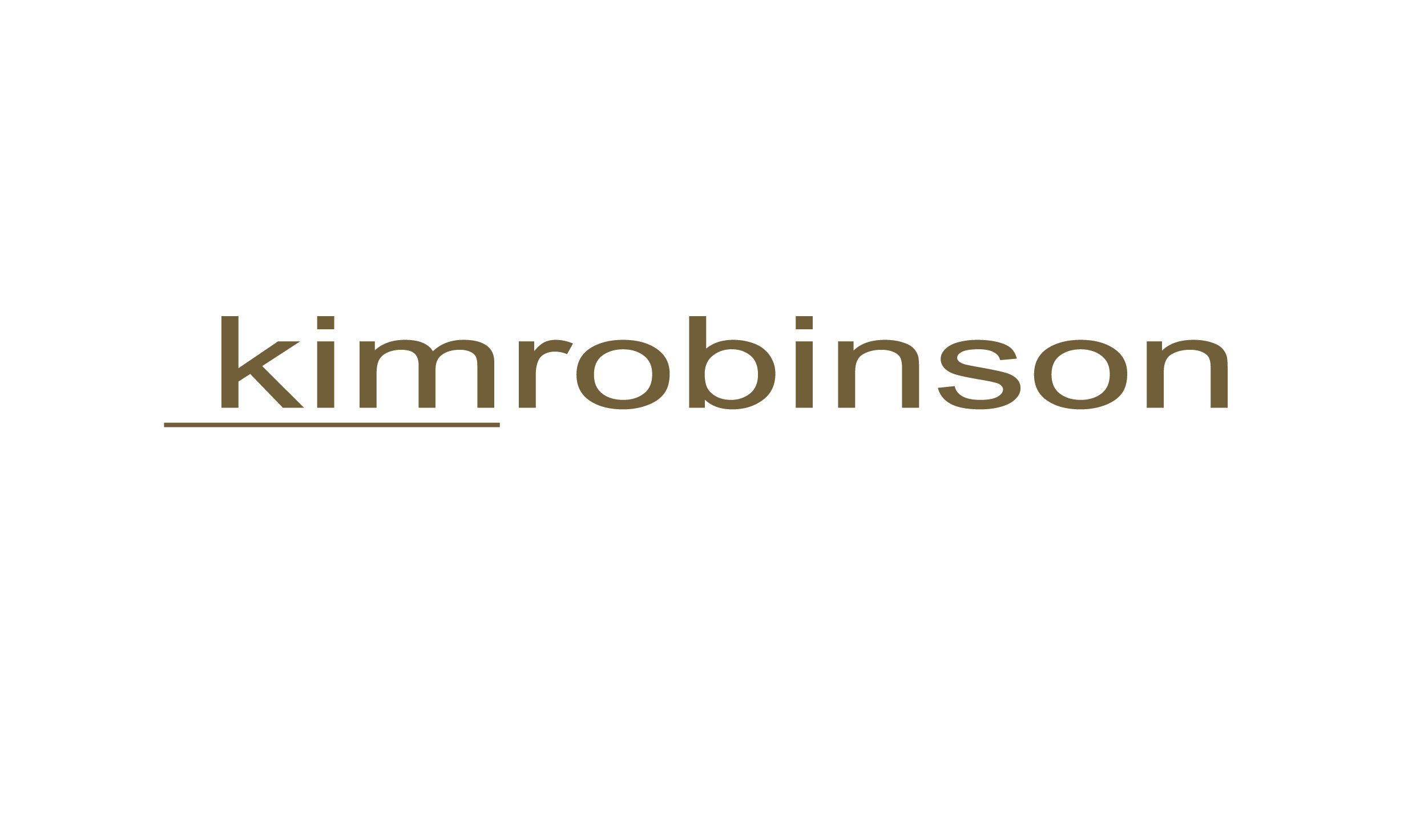 kimrobinson logo on white